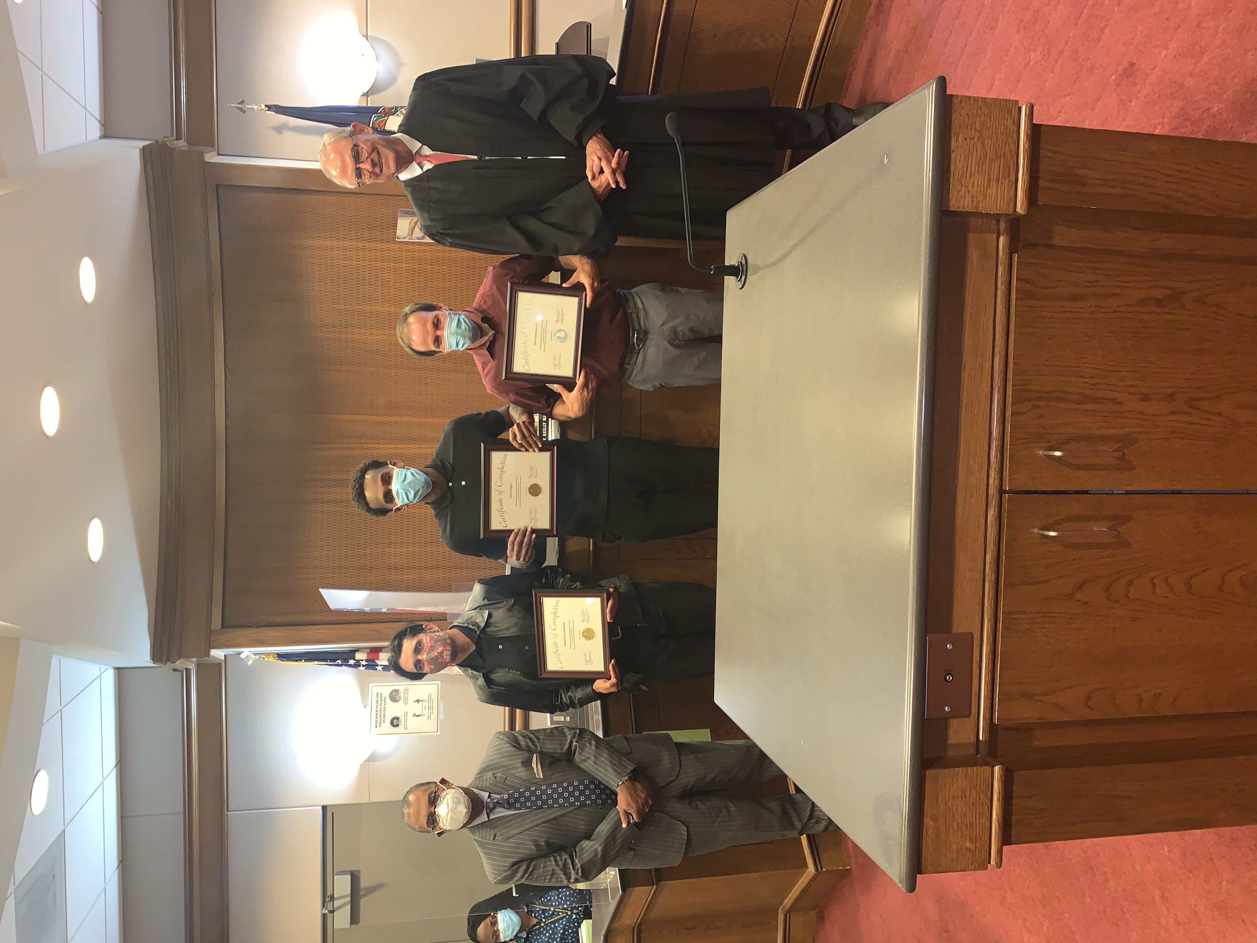 February 2022 Richmond Adult Drug Treatment Court Graduation