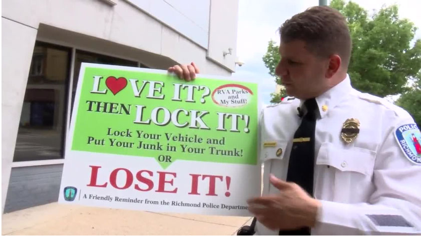 ’Love it, lock it or lose it:’ RPD reminds public to lock vehicles after gun stolen