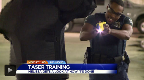 Richmond Police Department Taser Training - CBS 6 - WTVR Richmond Va