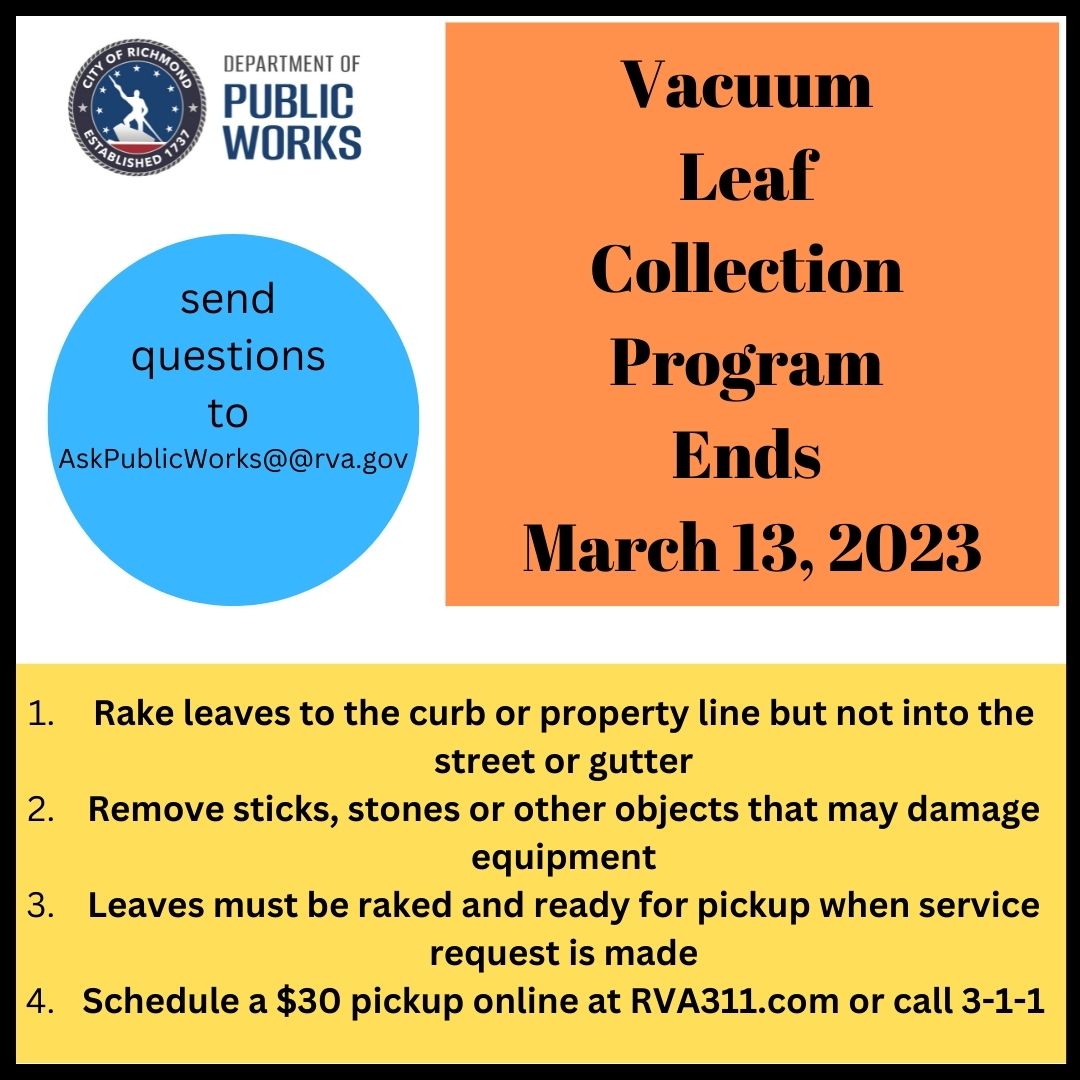 Vacuum Leaf Collection 2022