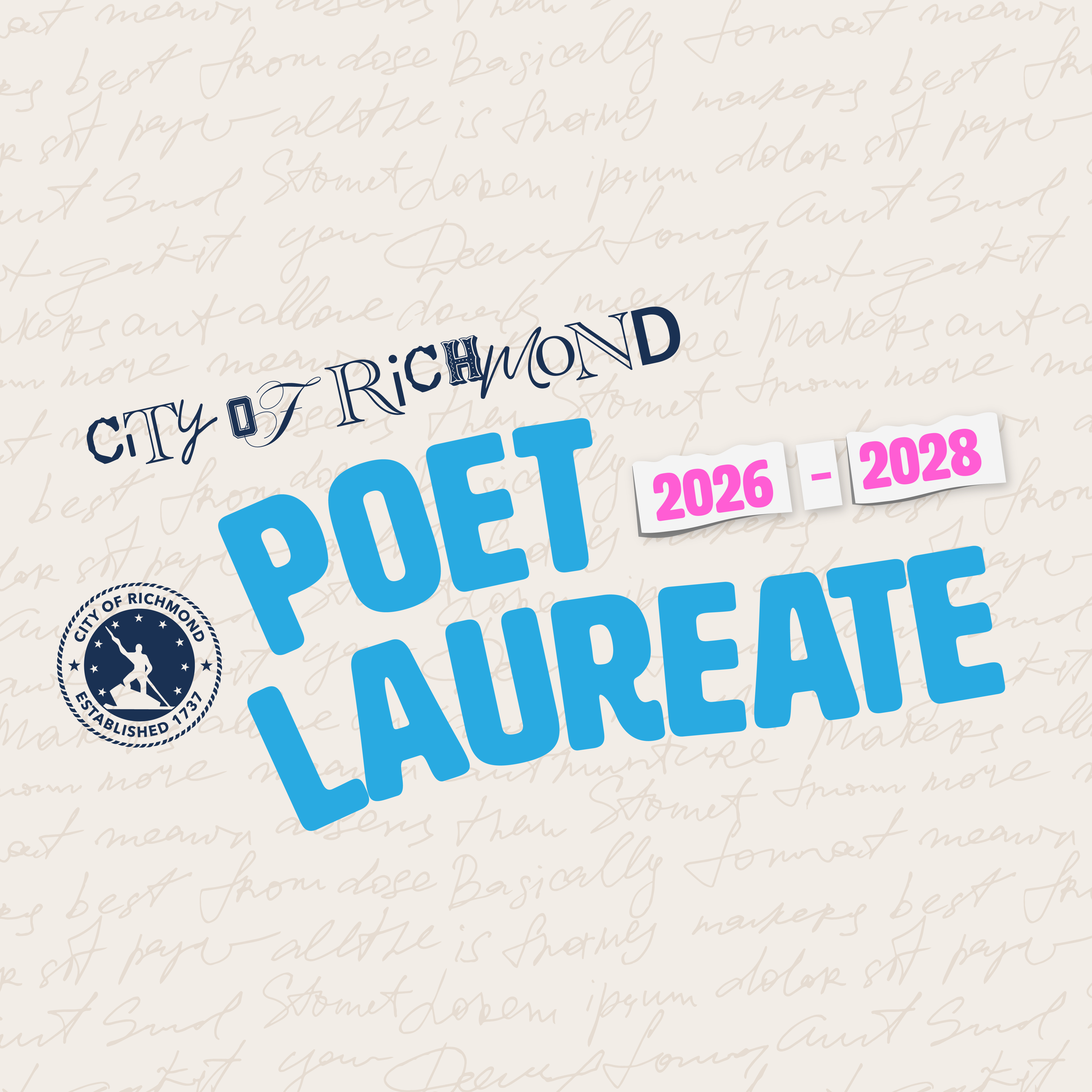 Poet Laureate 2026-2028