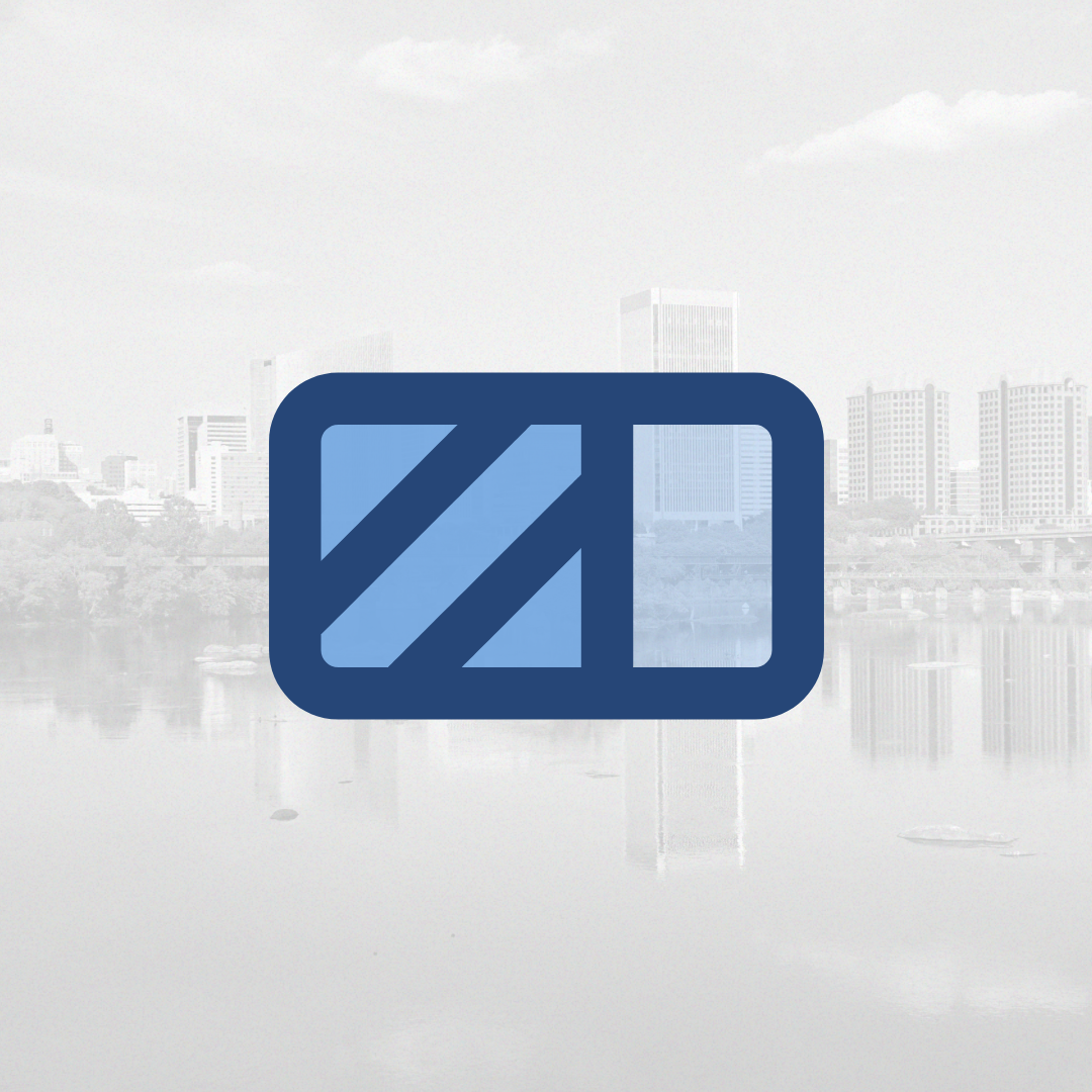 a blue battery icon on a white background