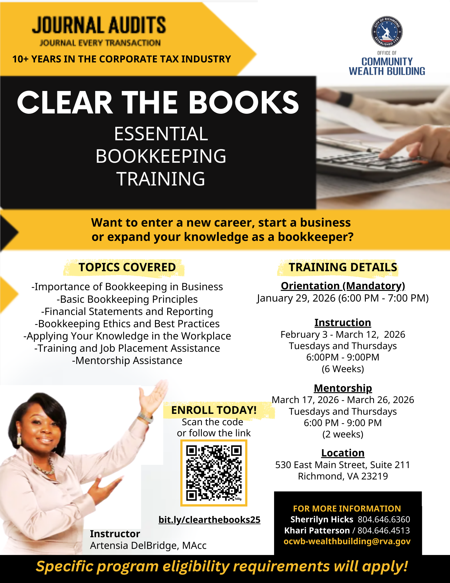 OCWB Clear The Books