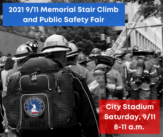 2021 Richmond 9/11 Memorial Stair Climb & Public Safety Fair graphic