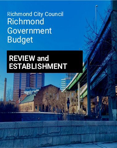 Council budget and review graphic