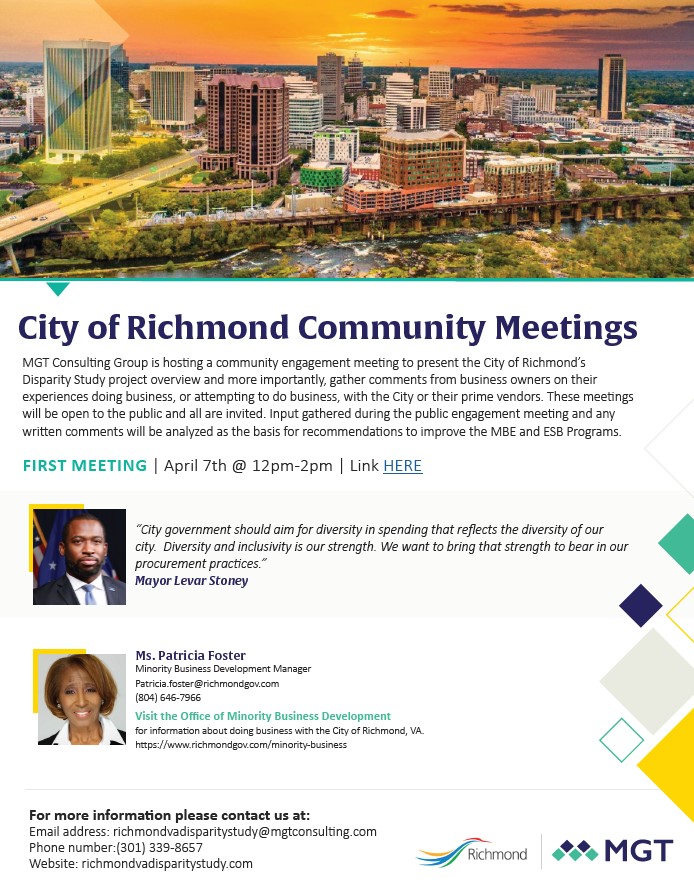 City of Richmond Community Meetings