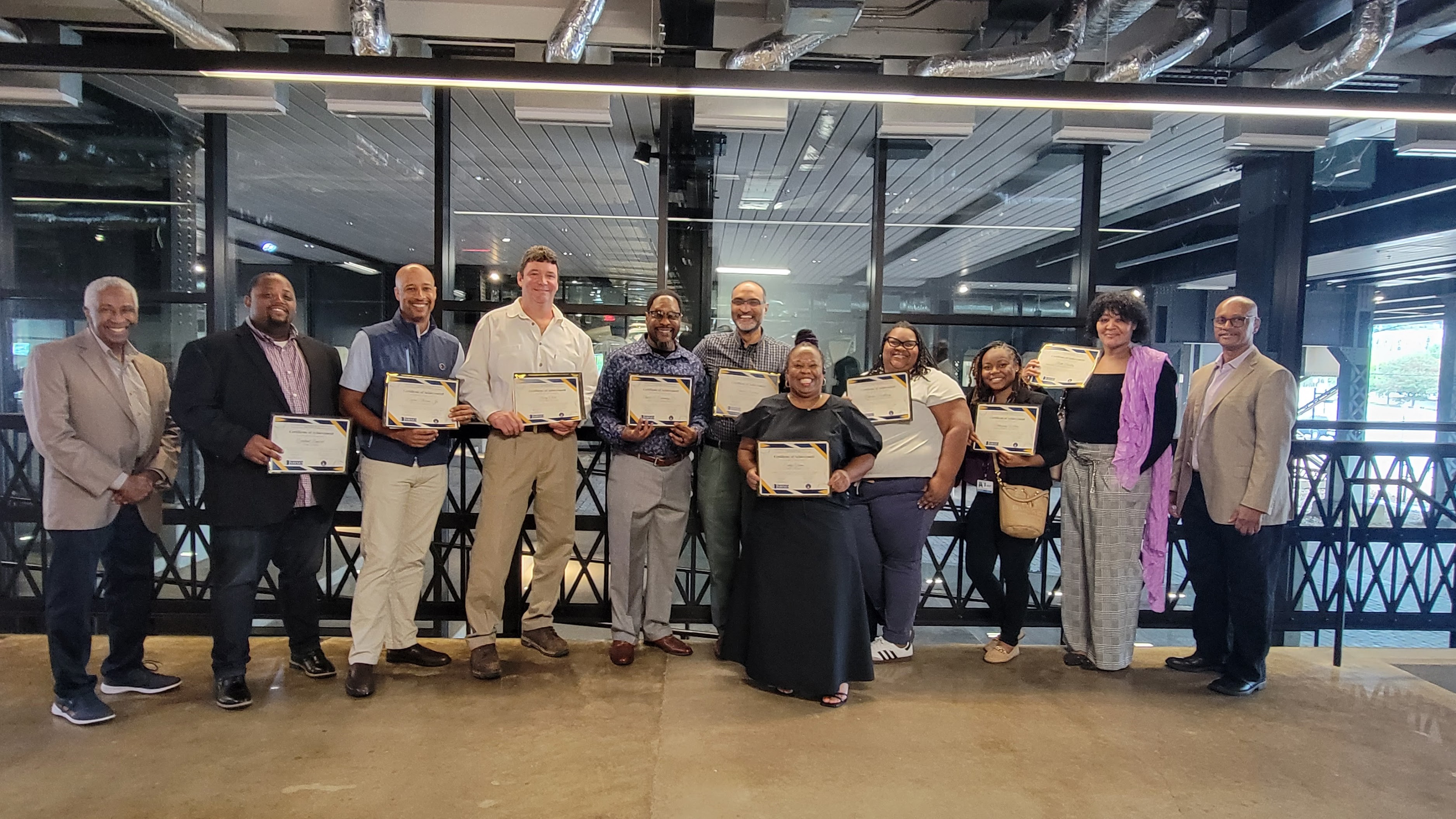 Construction Summer Series 2024 Workshop Graduation Pic 3
