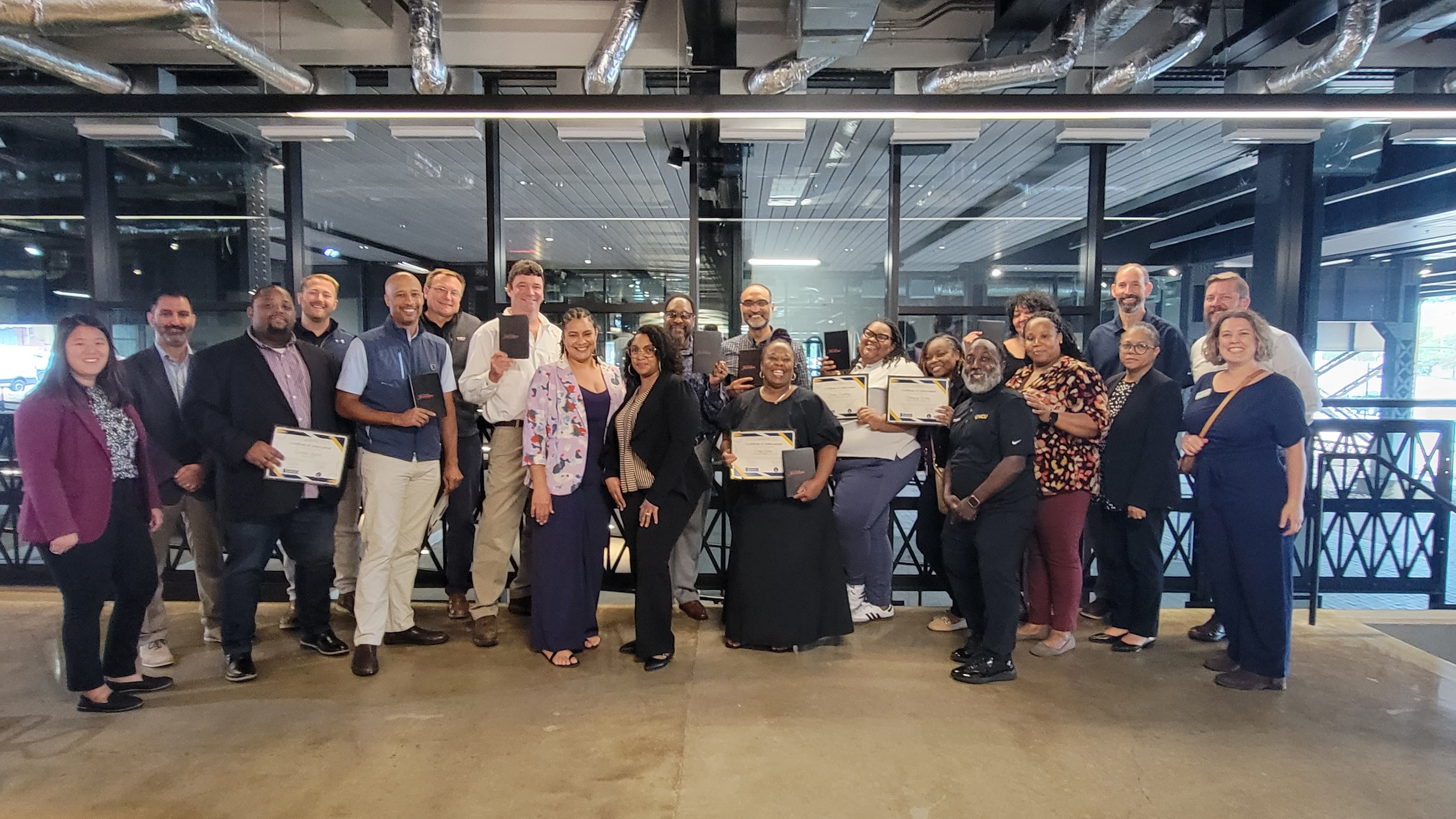 Construction Summer Series 2024 Workshop Graduation Pic 4