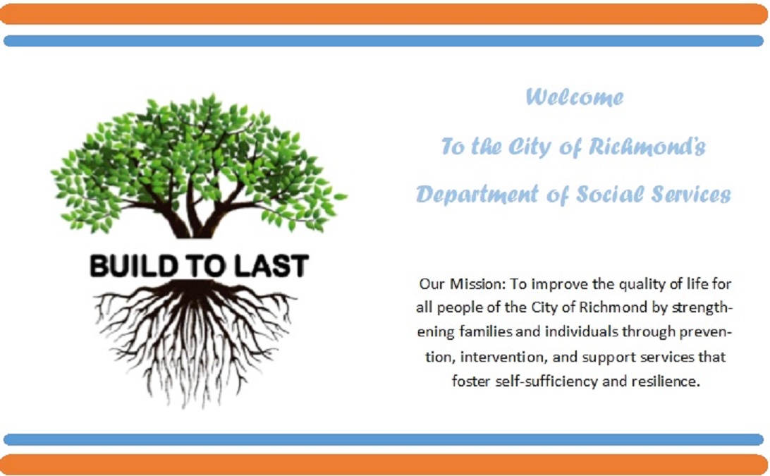 Welcome To the City of Richmond’s Department of Social Services
