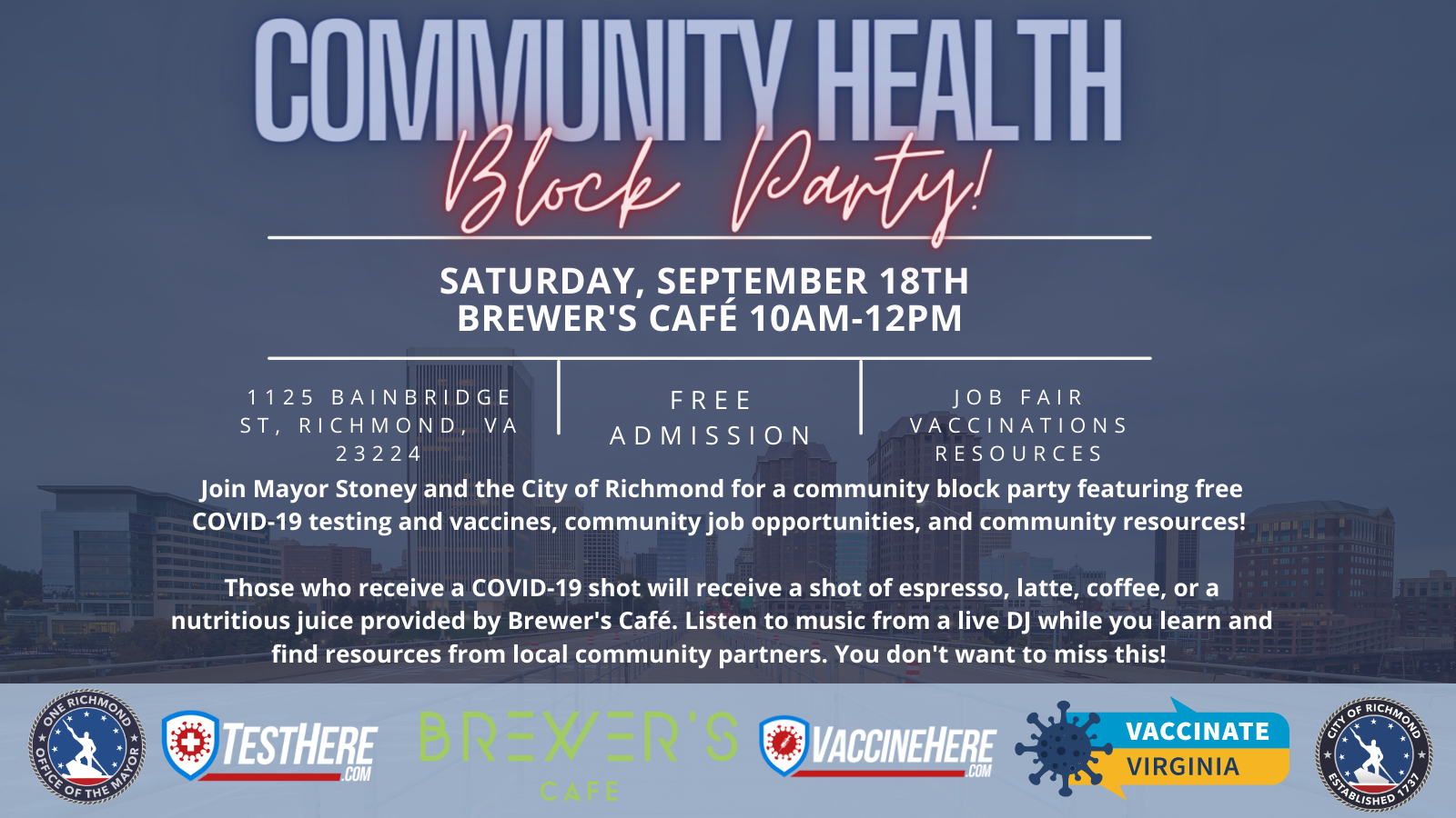 Information on the Community Health Block Party 