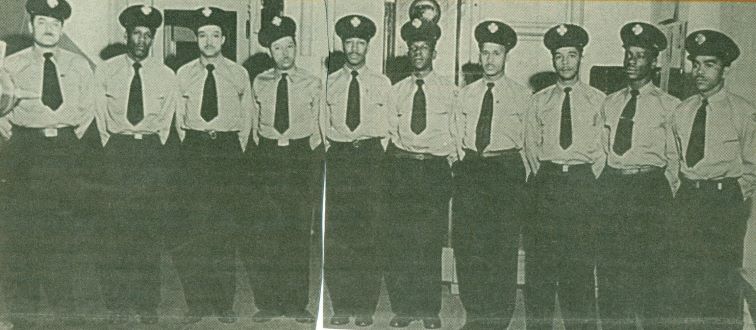 First Black Career Firefighters