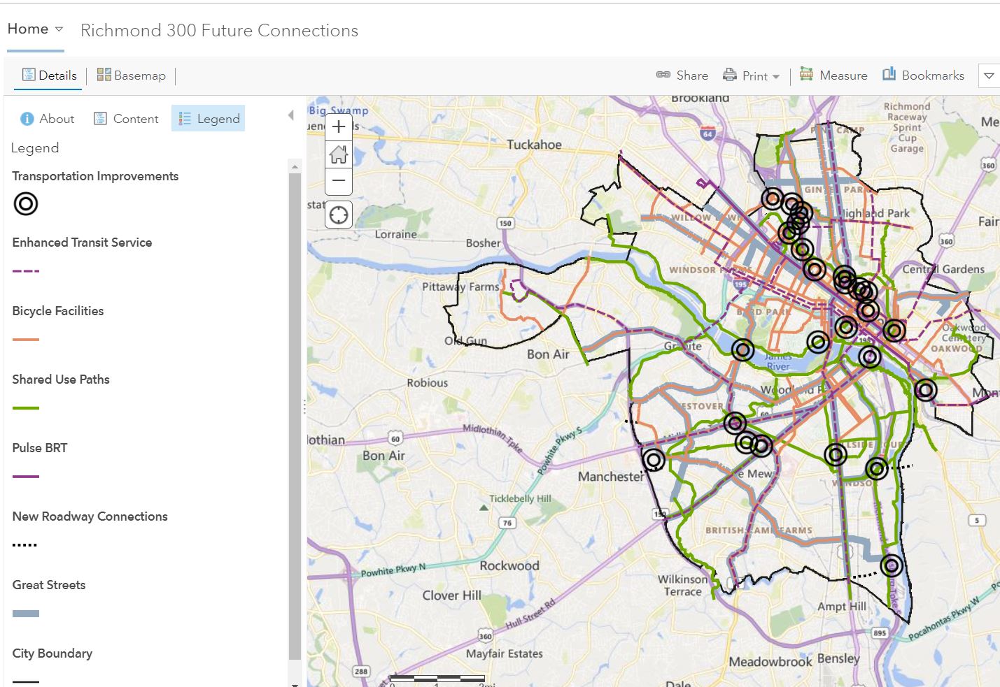 Future Connections Map AGOL