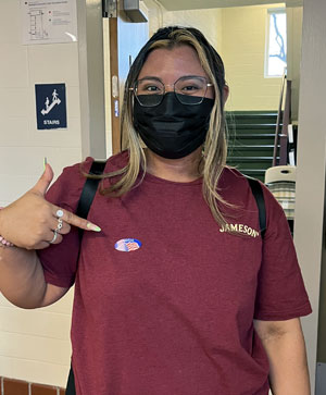 picture of a voter