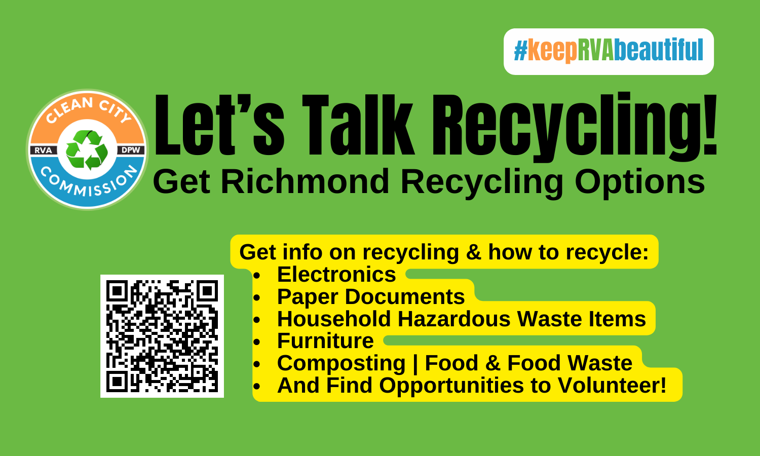 Image - Let's Talk Recycling Resources 2023