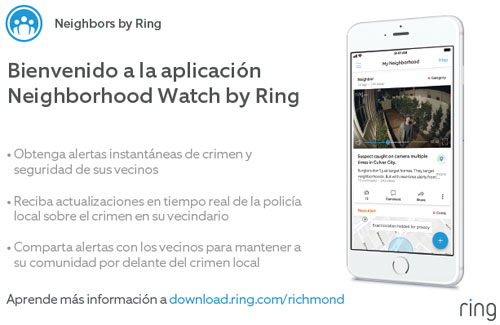 Neighbors by Ring - Tarjeta de información