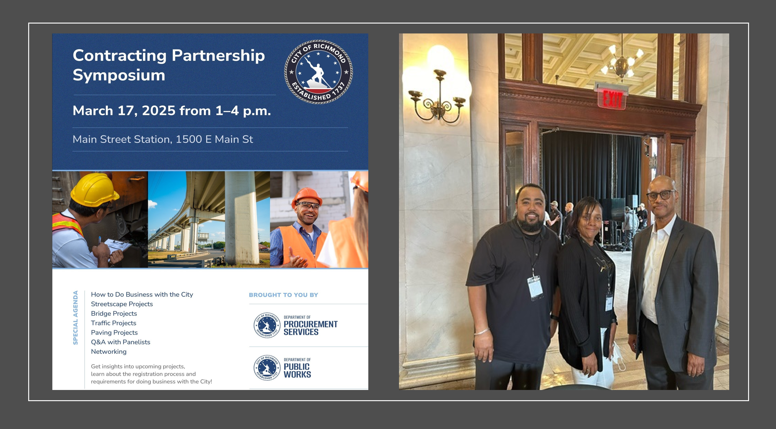 OMBD Compliance Picture from Contracting Partnership Symposium