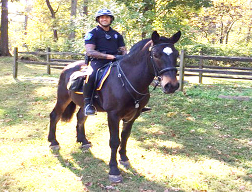 Officer Gene Carter and Toby