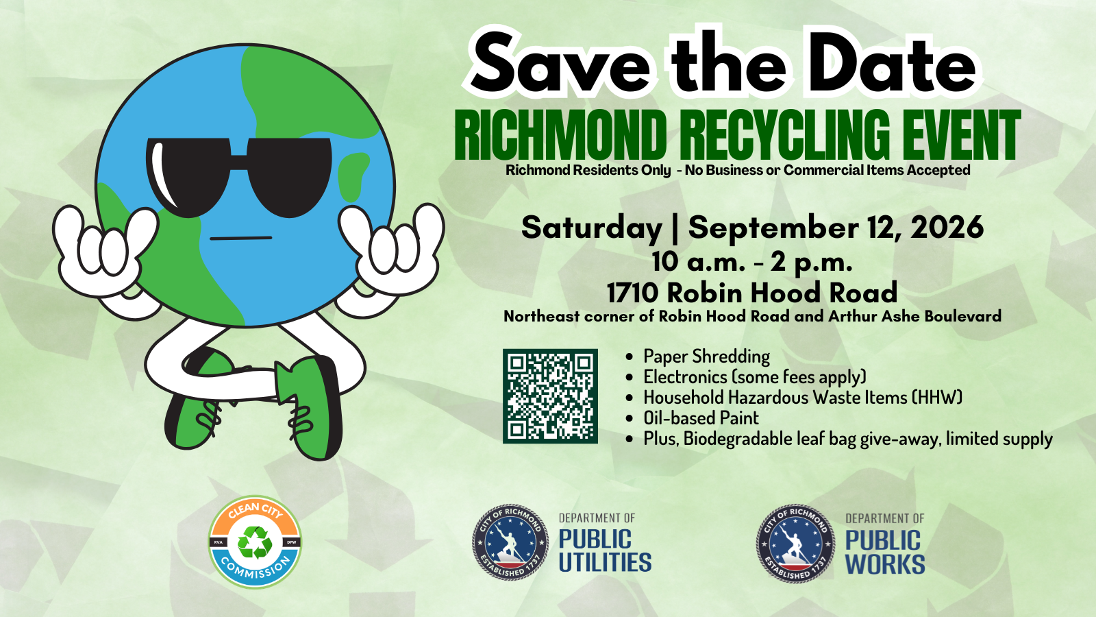 Image - Save the Date - Richmond Recycling Event Sept 12 2026