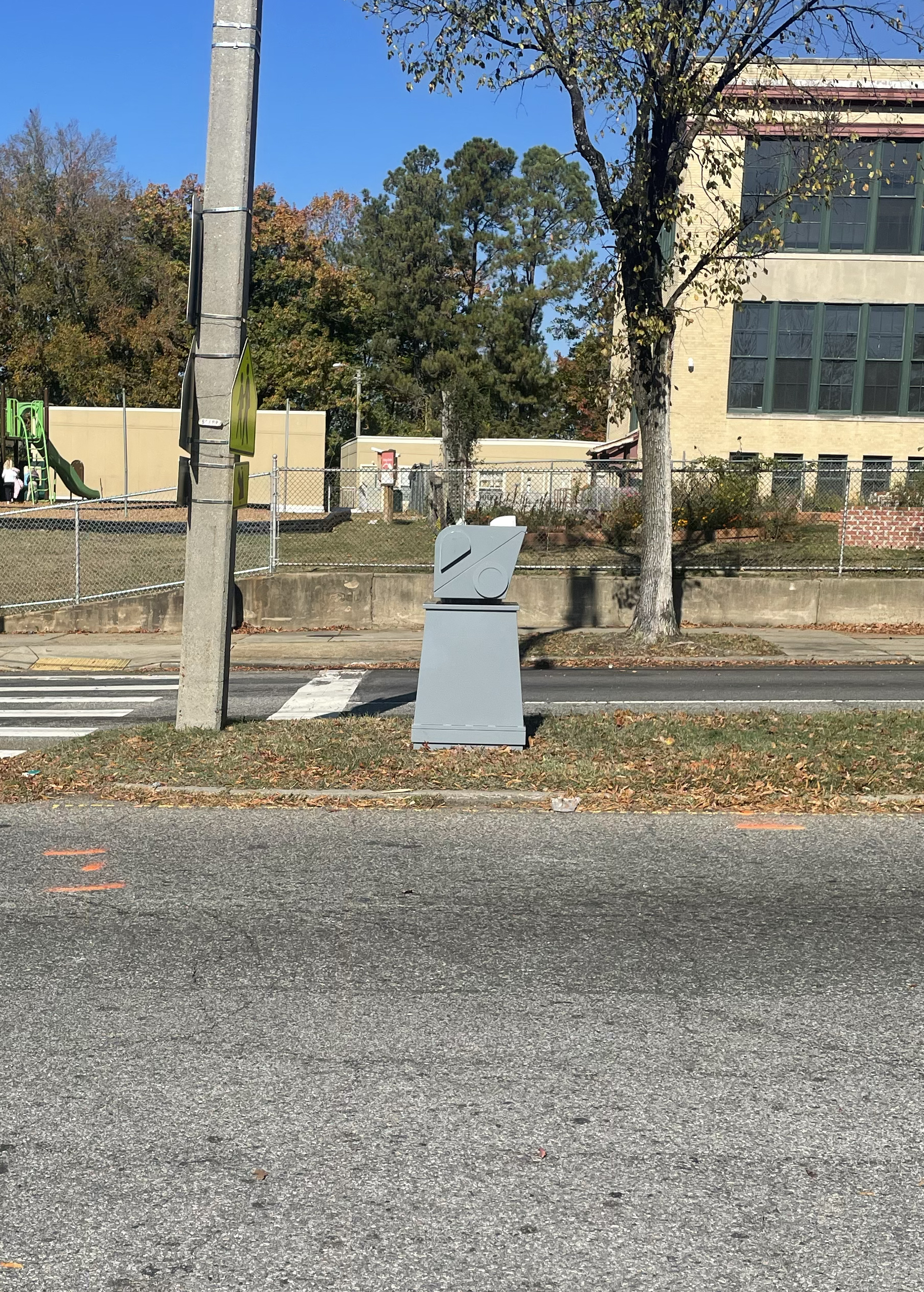 Safety Camera on median