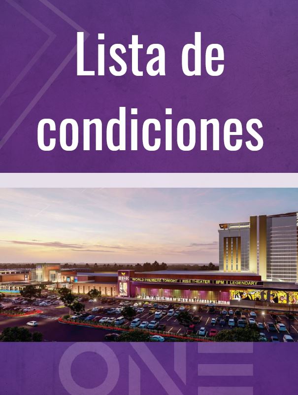 Lista de condiciones