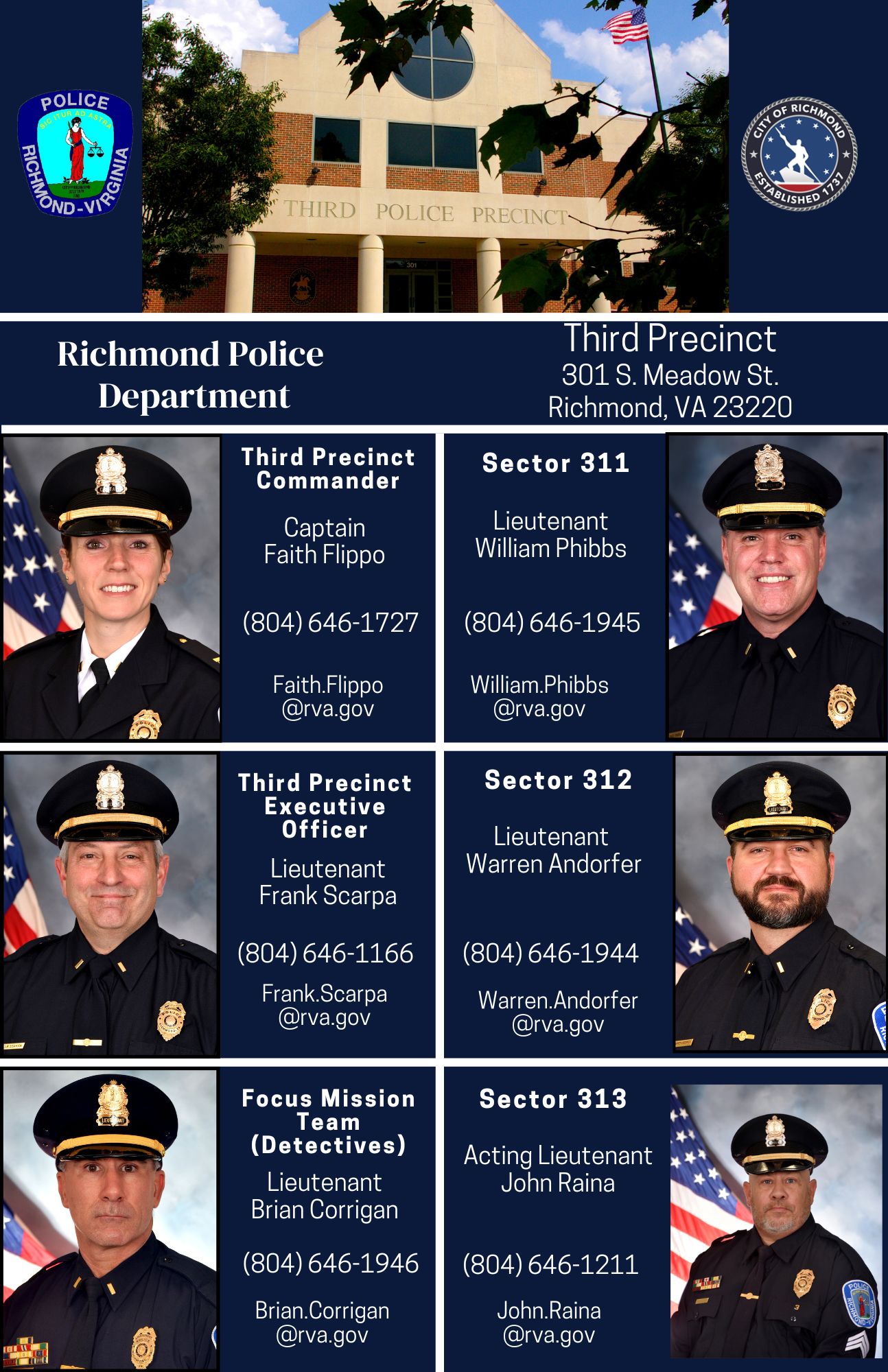 Third Precinct Leadership