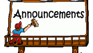 News and Announcements