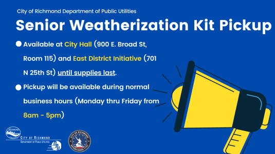 senior weatherization kit pick up