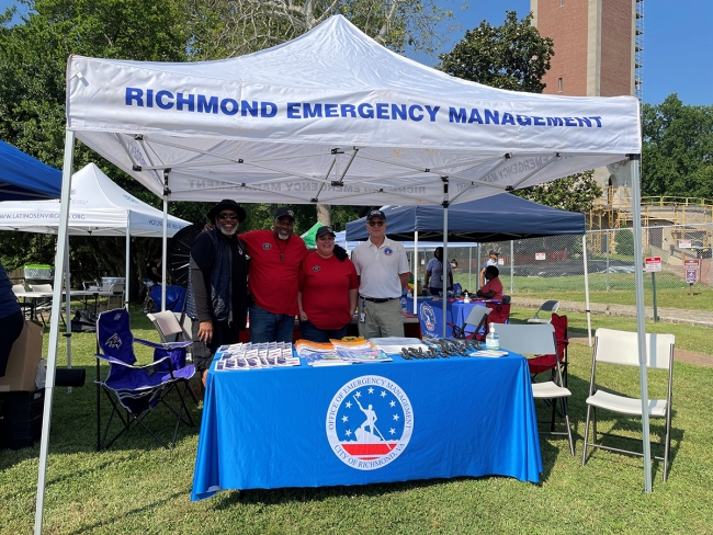 EM booth at Multicultural Festival, 2023