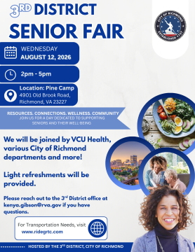 3rd District 2026 Senior Fair Flyer